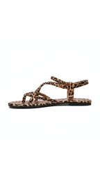 Leoparden-Sandalen