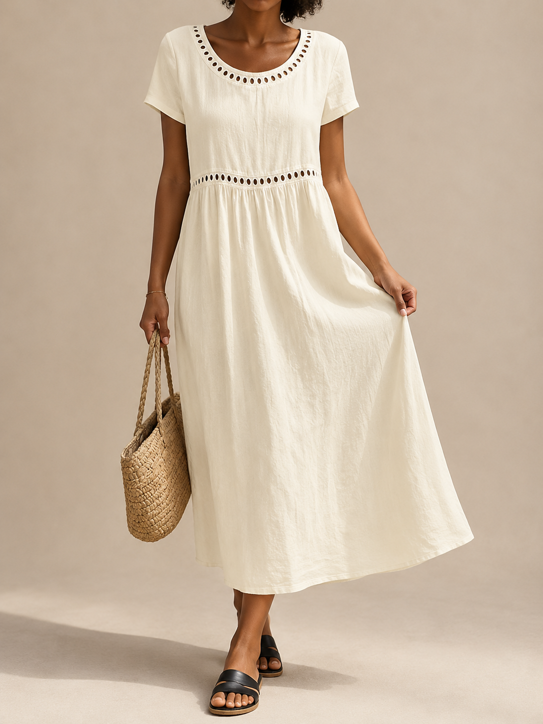 Marie | Besticktes Kleid