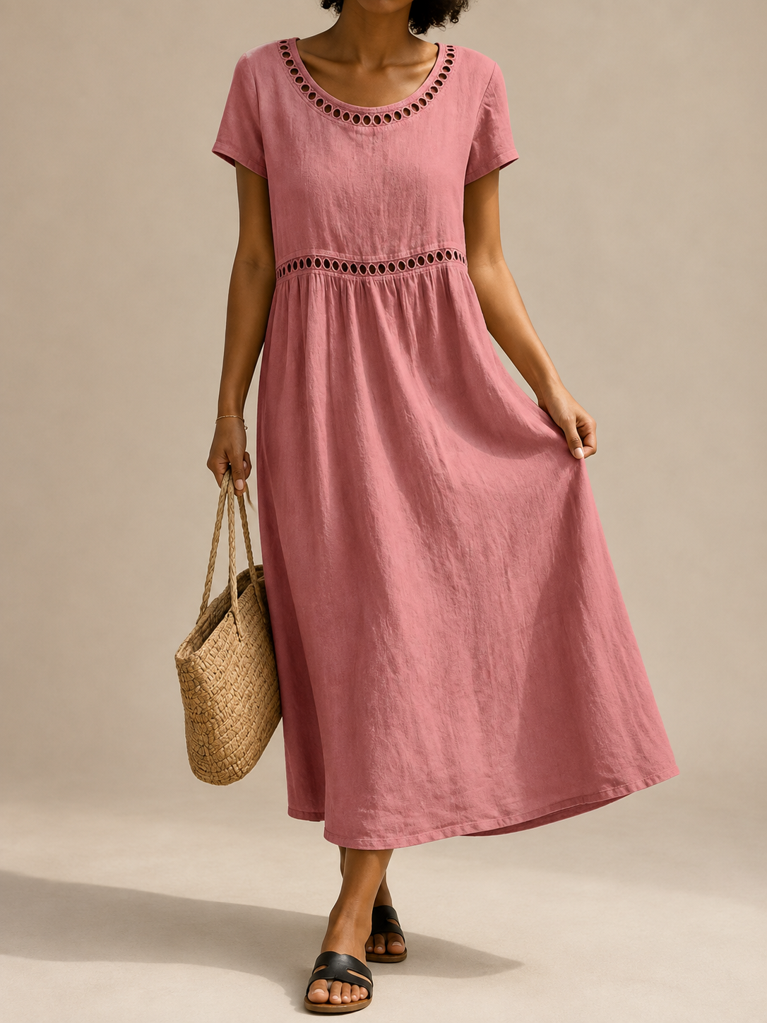 Marie | Besticktes Kleid