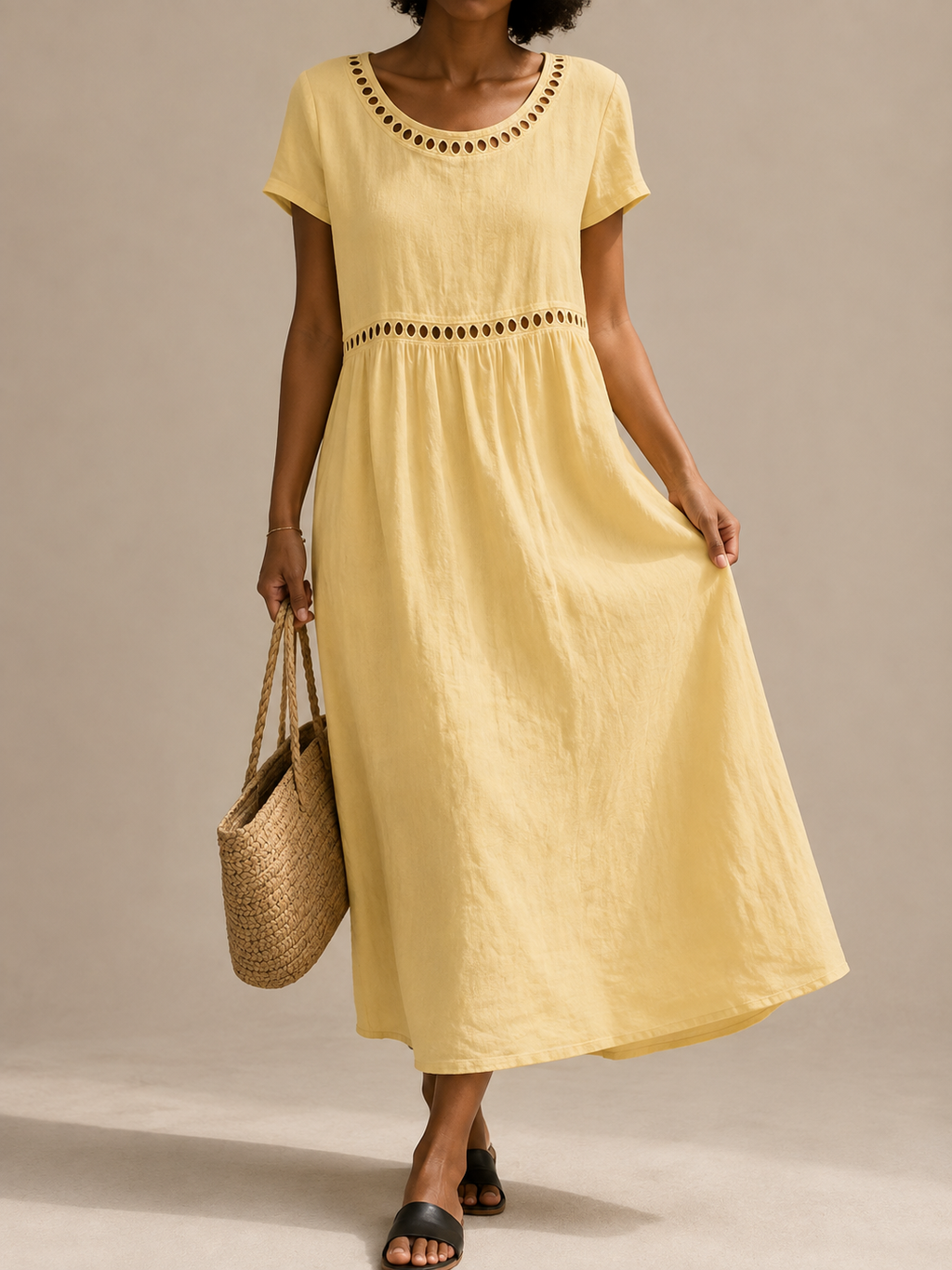 Marie | Besticktes Kleid