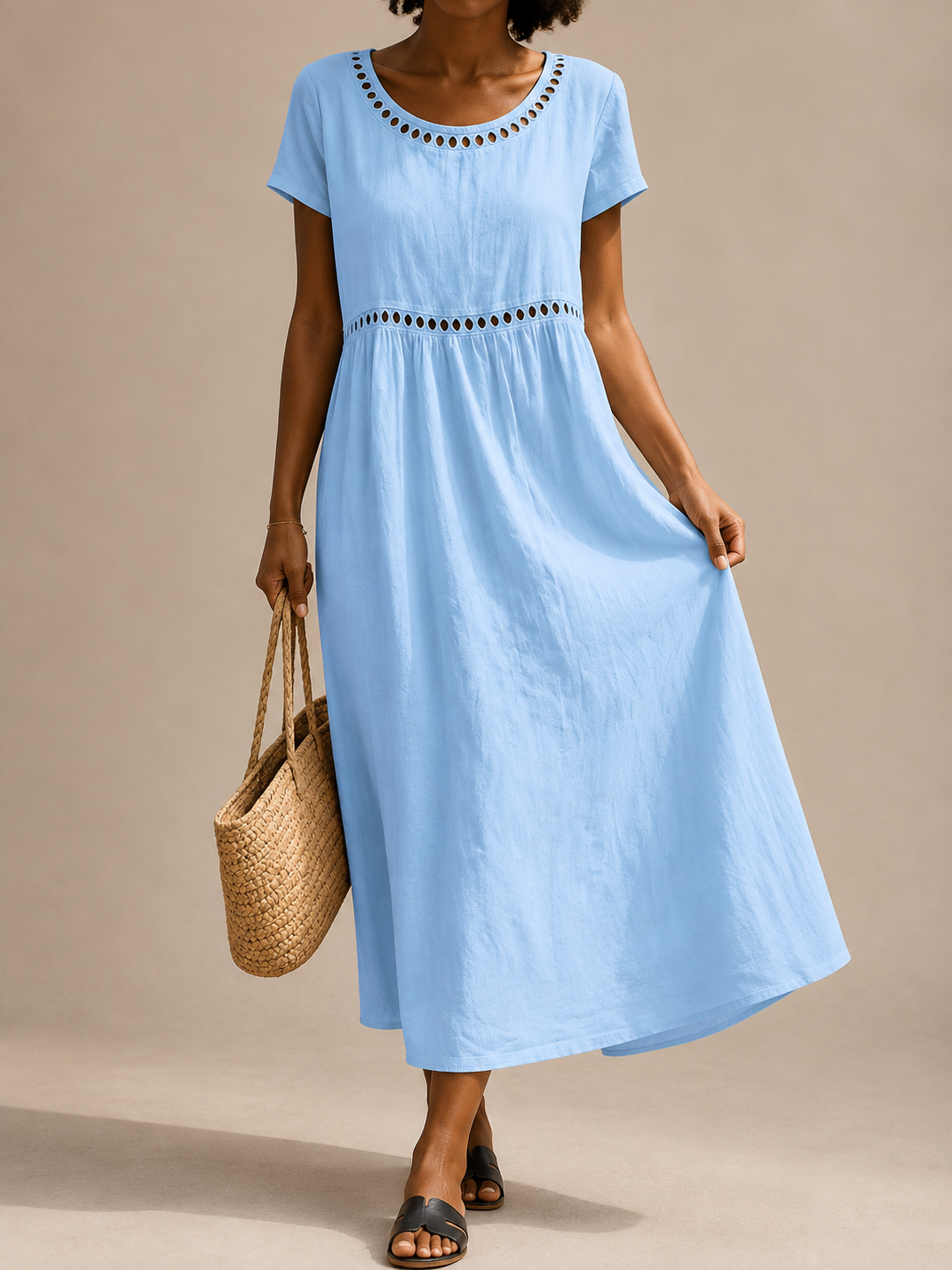 Marie | Besticktes Kleid