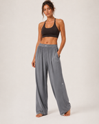 Atmungsaktive weite Hose mit geradem Bein