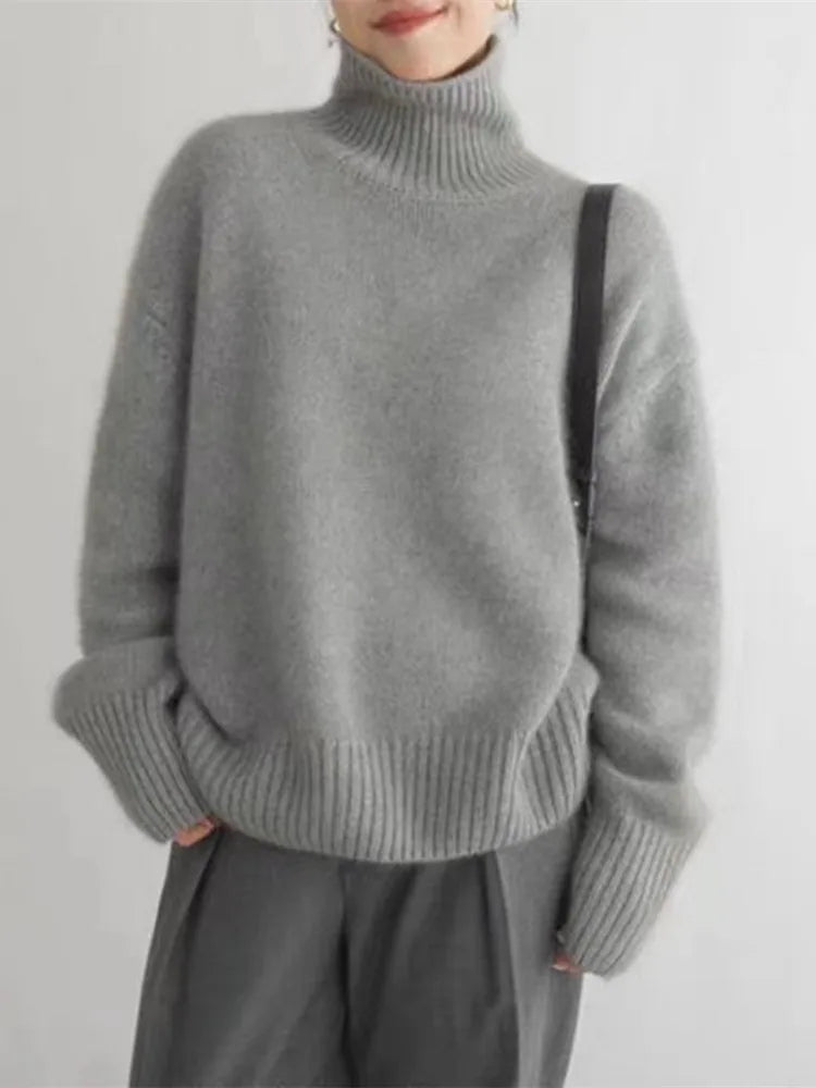 Marlene | Weicher Rollkragenpullover