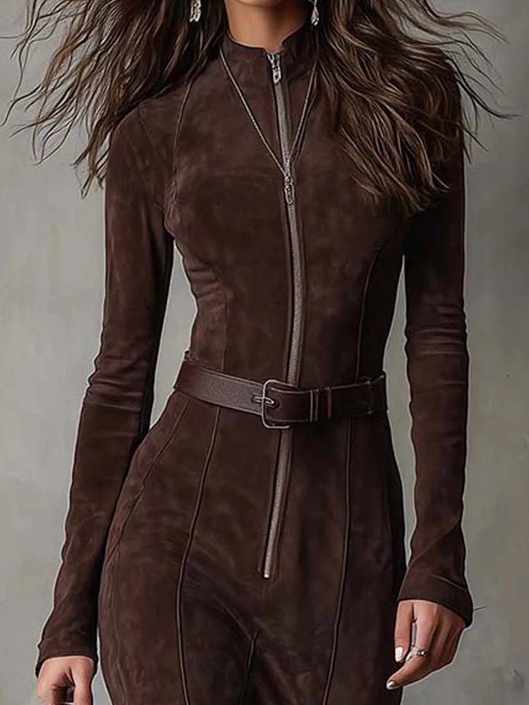 Elara | Elegantes Maxikleid für Herbst & Winter