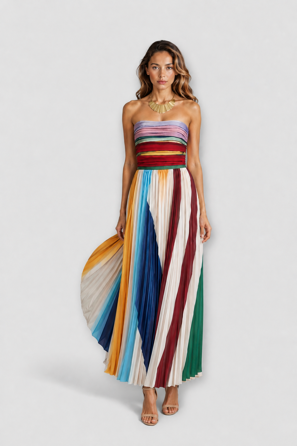 Cezanne | Elegantes Maxikleid