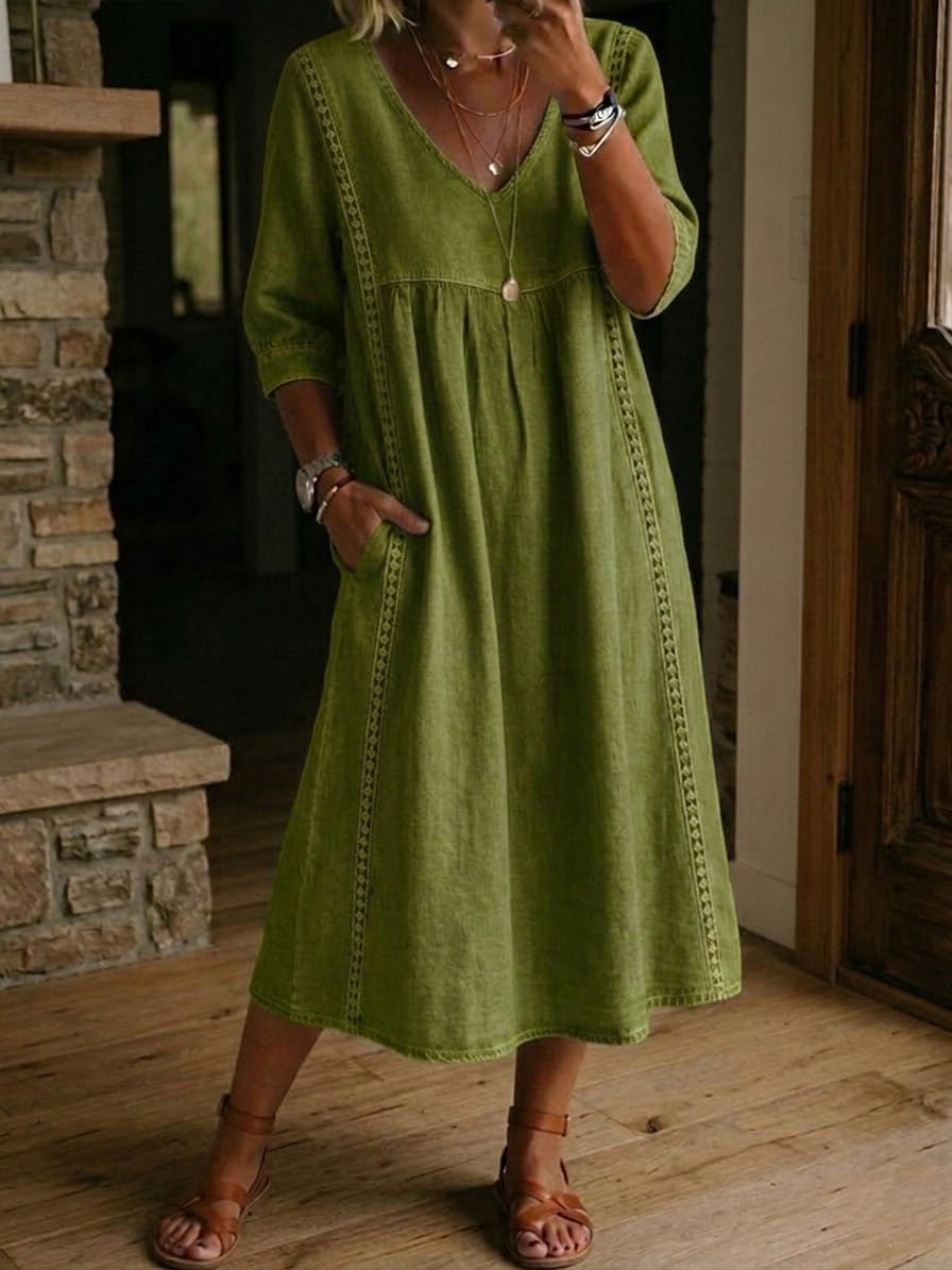 Martha | Bequemes Casual-Maxikleid