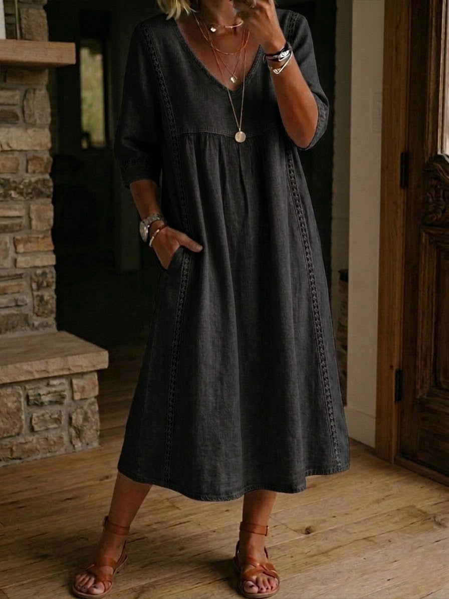 Martha | Bequemes Casual-Maxikleid