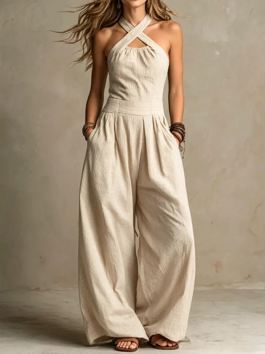 Annalou | Jumpsuit mit elegantem Wickel-Design