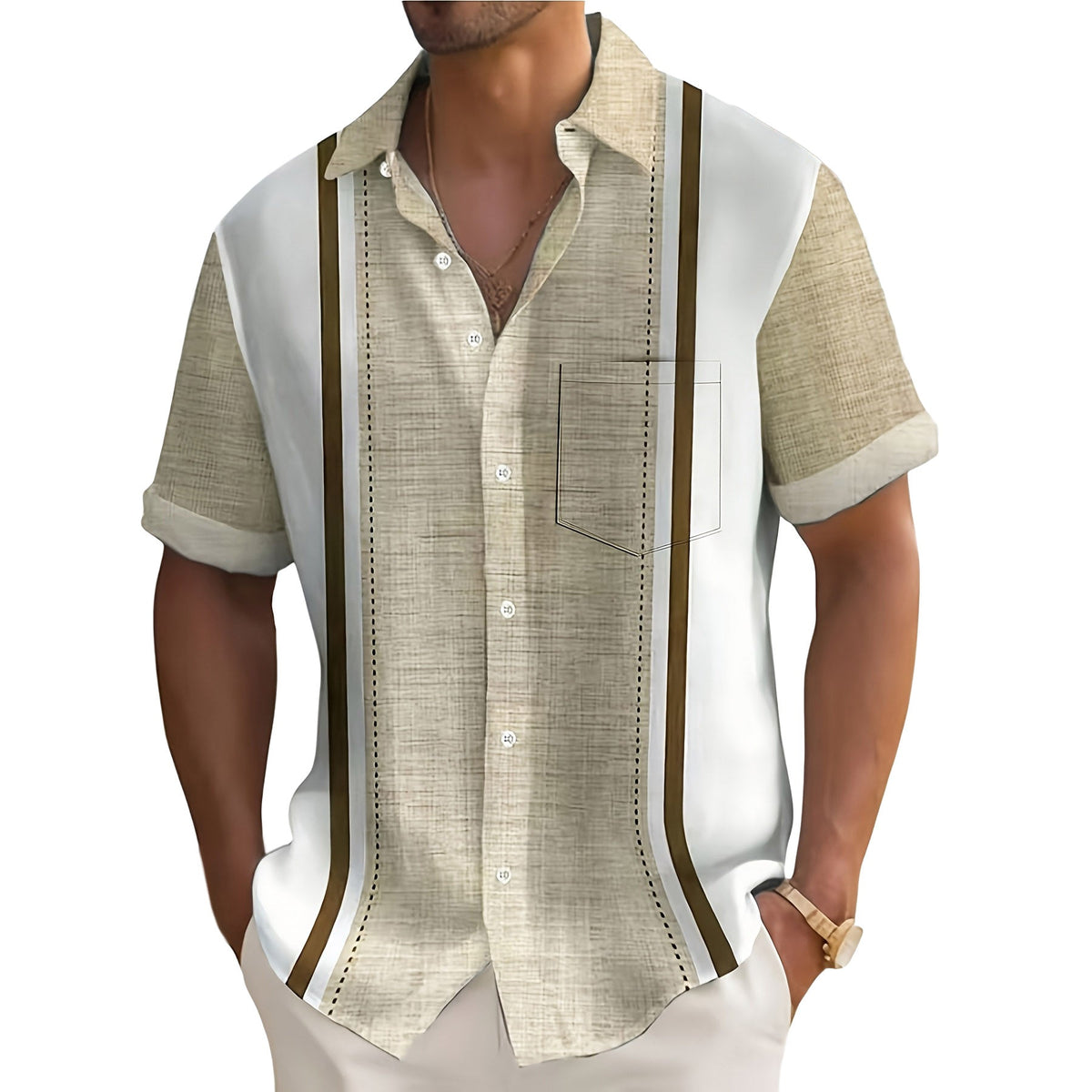 Marcel | Gestreiftes Hemd